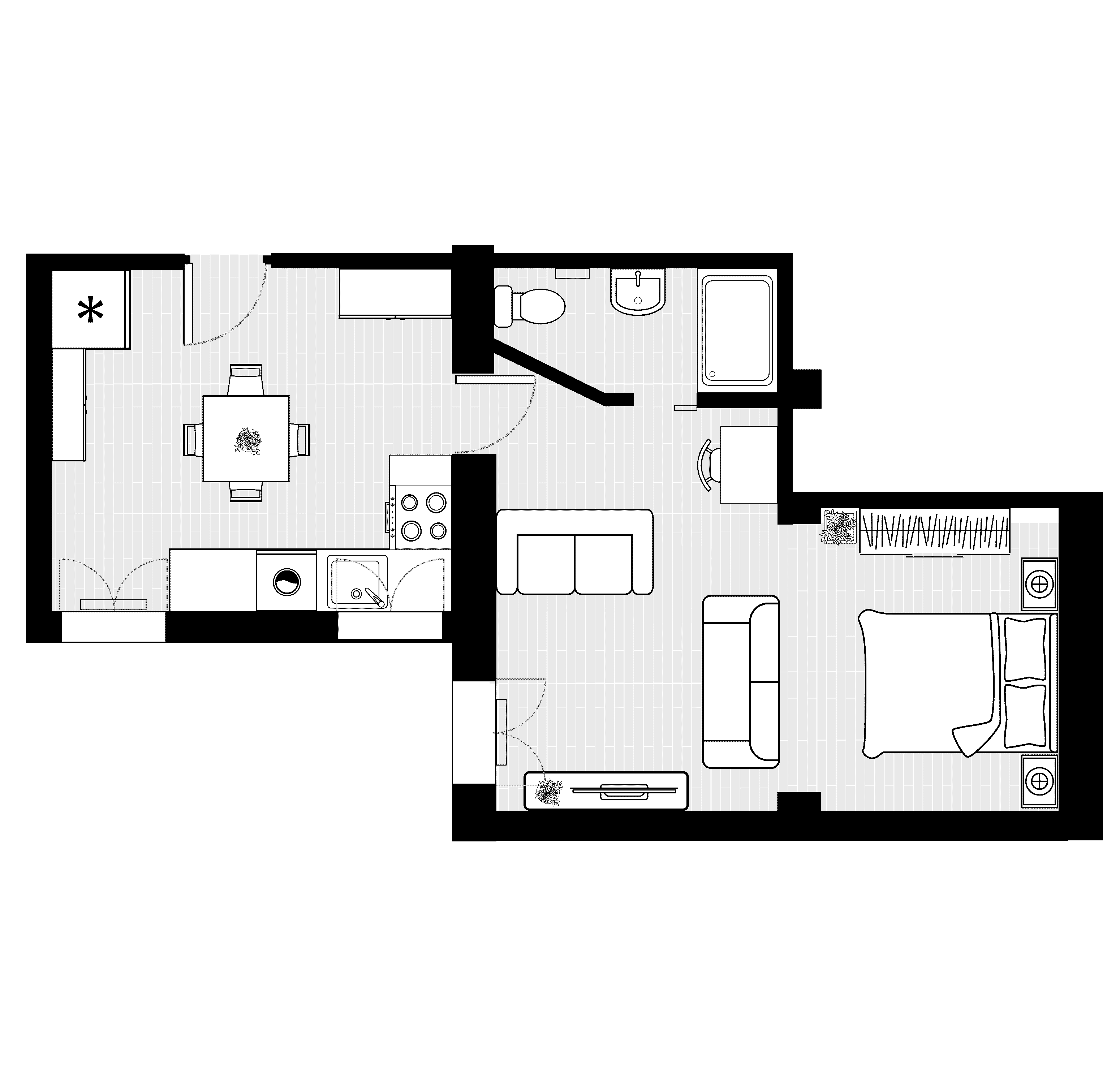 Apartamento en el Centro de Madrid